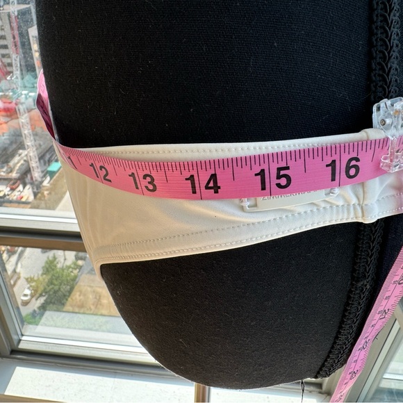 🆕 ZIMMERMANN 🧿 NWOT Riders Knotted One-Shoulder Bikini - Size 2 - US6/8 - Picture 11 of 15
